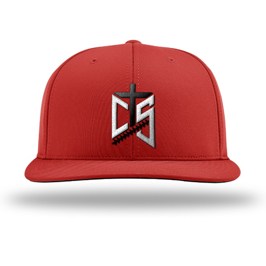 CTS Hat - Red (Fitted, Includes Youth Size)