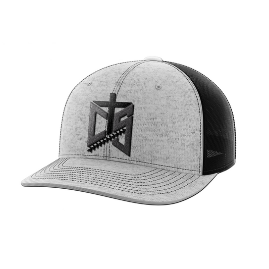 CTS Hat - Heather Grey On Black (Snapback or Fitted)